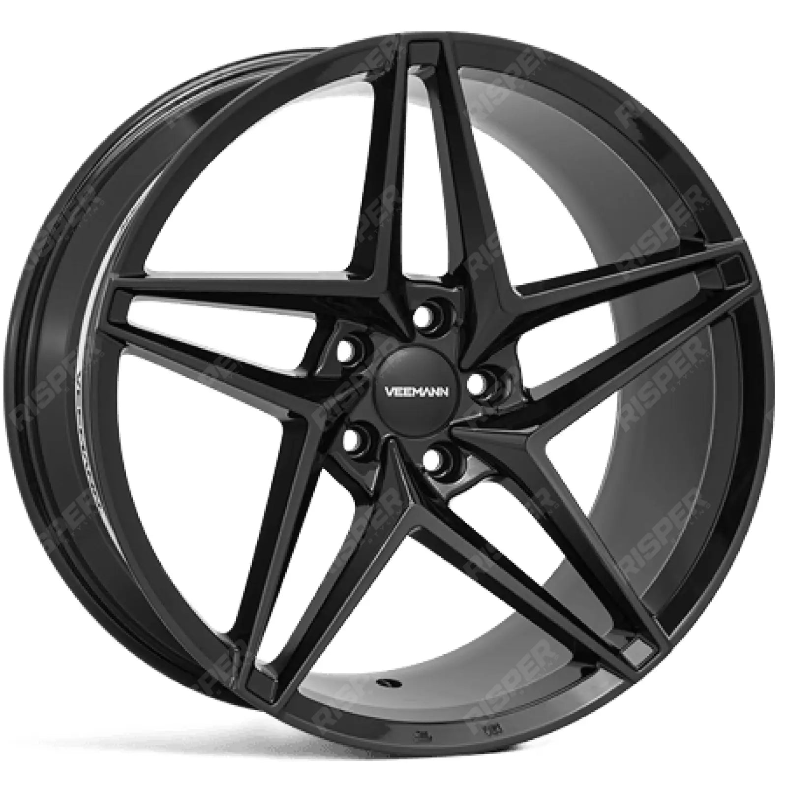 Veemann - V - fs46 20x8.5 5x120 Et35 Cb72.56 - Gloss Black