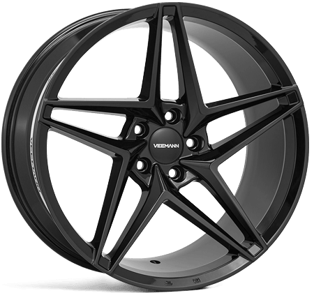 Veemann - V - fs46 20x8.5 5x120 Et35 Cb72.56 - Gloss Black