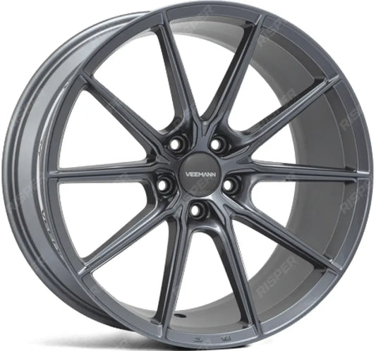 Veemann - V - fs48 20x8.5 5x120 Et35 Cb75.56 - Gloss Graphite