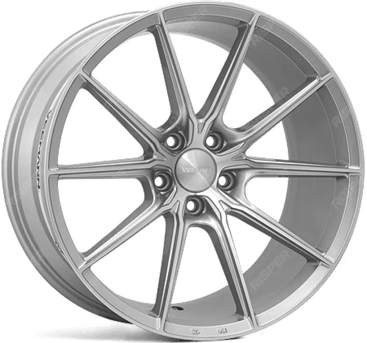 Veemann - V - fs48 20x8.5 5x120 Et35 Cb75.56 - Silver Machined