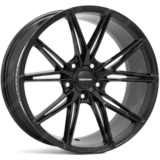 Veemann - V - fs49 20x8.5 5x120 Et35 Cb72.56 - Gloss Black