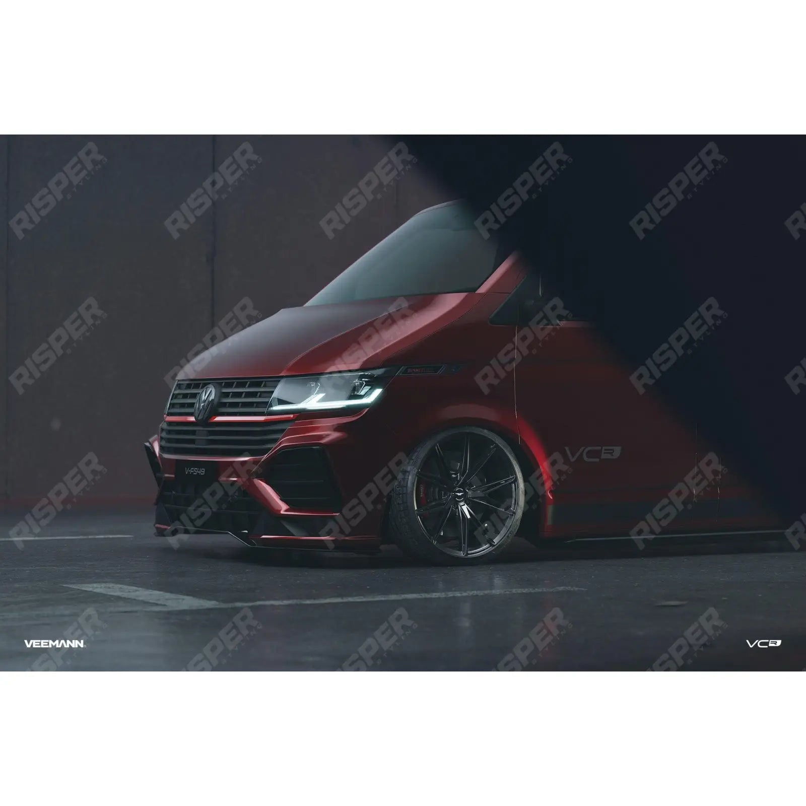 Veemann - V - fs49 20x8.5 5x120 Et35 Cb72.56 - Silver Machined