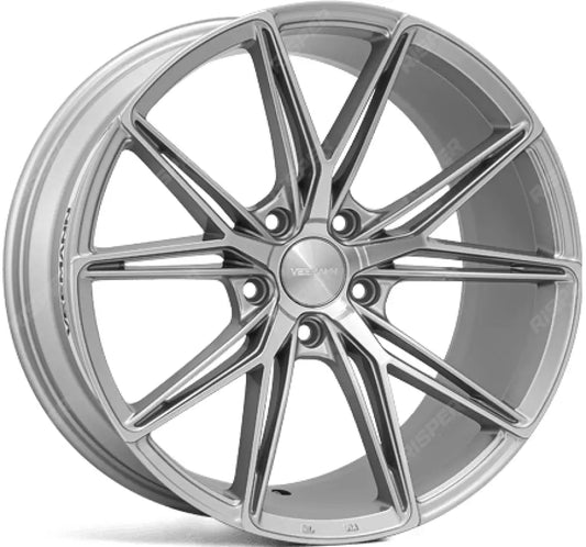 Veemann - V - fs49 20x8.5 5x120 Et35 Cb72.56 - Silver Machined
