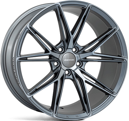 Veemann V - fs49 20x8.5 5x120 Et35 Cb75.56 - Graphite Smoke Machined