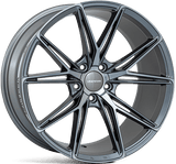 Veemann V - fs49 20x8.5 5x120 Et35 Cb75.56 - Graphite Smoke Machined