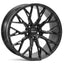 Veemann V - FS51 22x9.5 5X120 ET35 Gloss Black Deep Concave