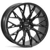 Veemann V - FS51 22X9.5 5X112 ET26 Gloss Black Deep Concave