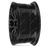 Veemann V - FS51 23X10 5X112 ET30 Gloss Black Deep Concave - QTY 1