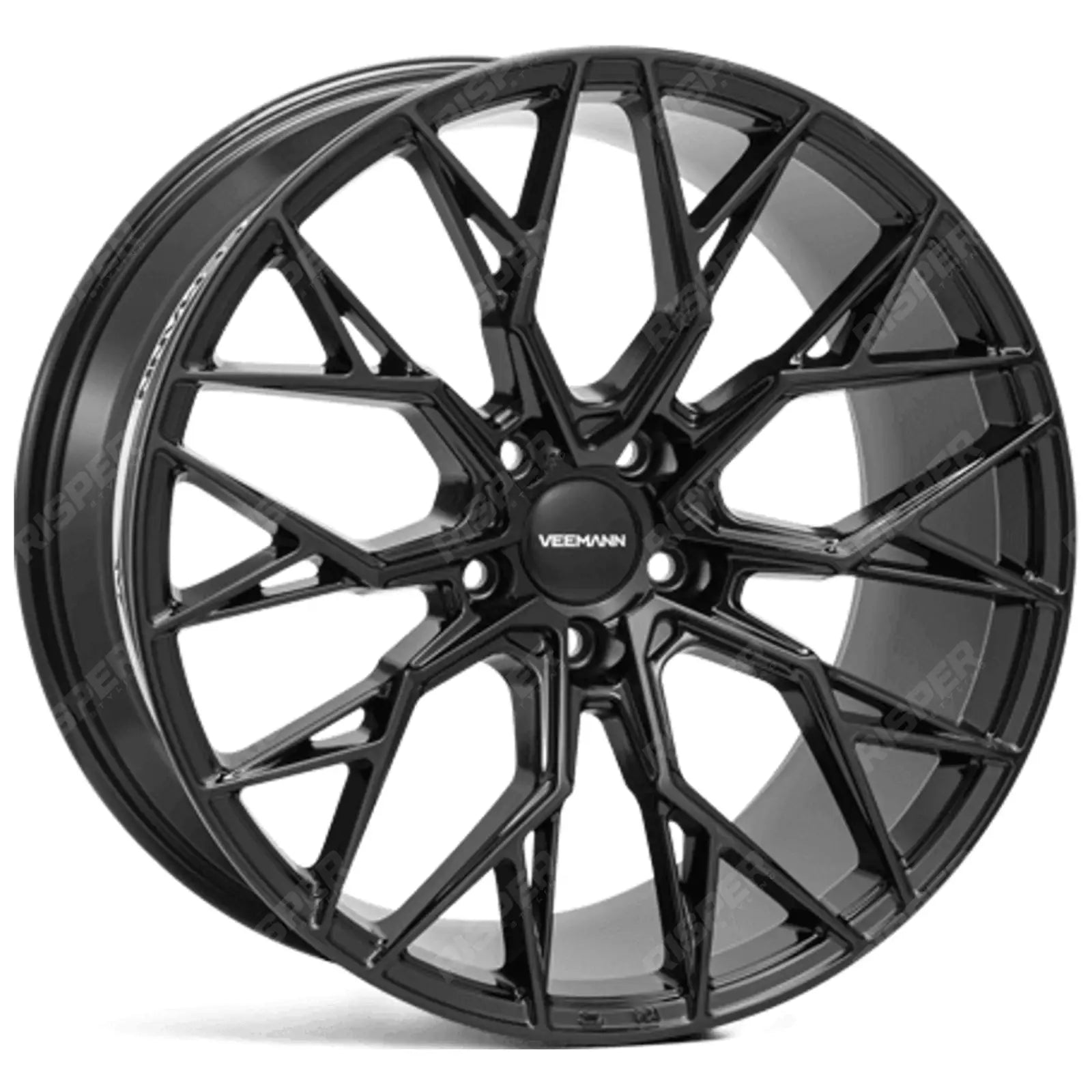 Veemann V - FS51 23X10 5X112 ET30 Gloss Black Deep Concave - QTY 1 Main image