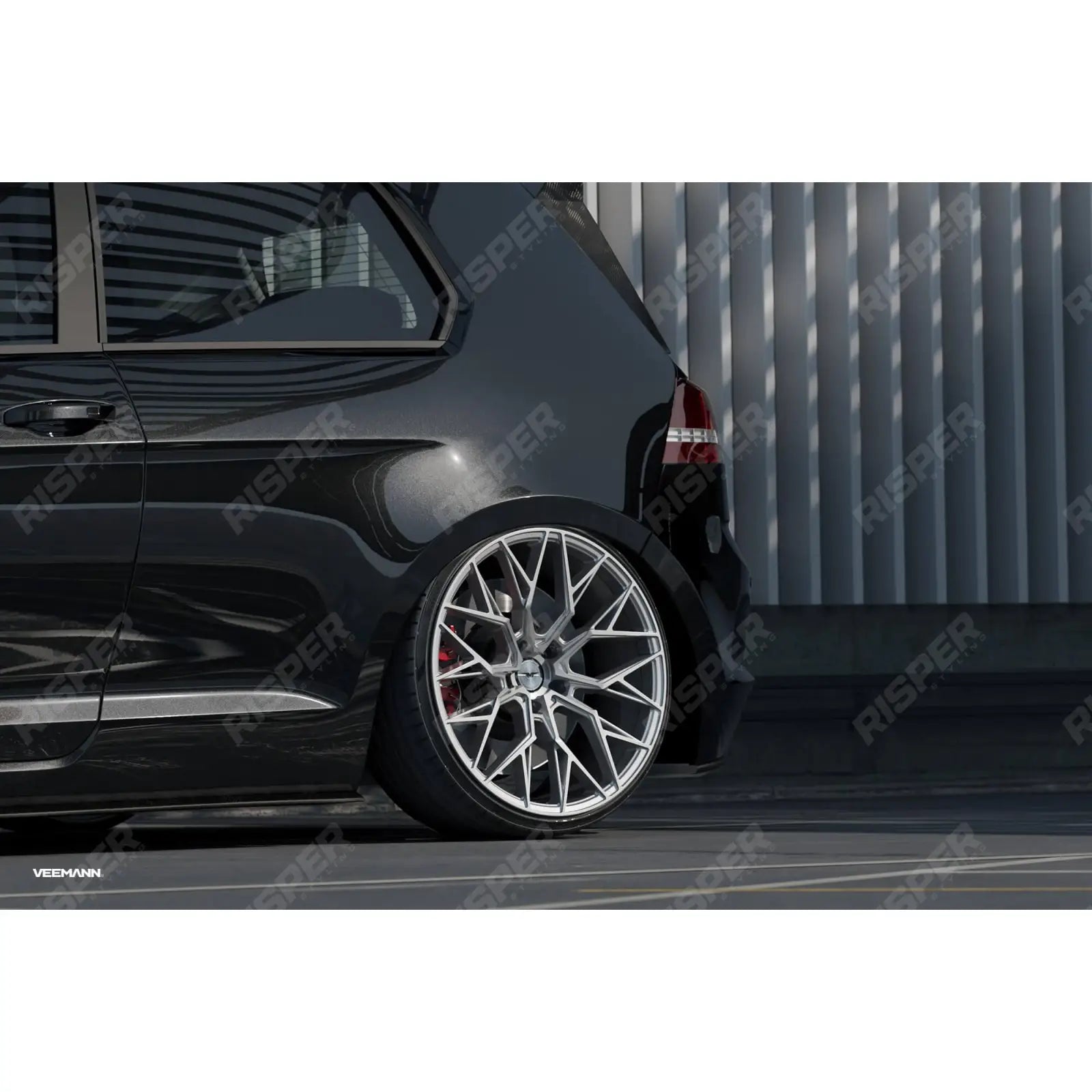 Veemann - V - fs51 Gloss Black 20x8.5 5x112