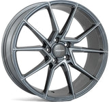 Veemann - V - fs52 Graphite Smoke Machined 19x8.5 5x112