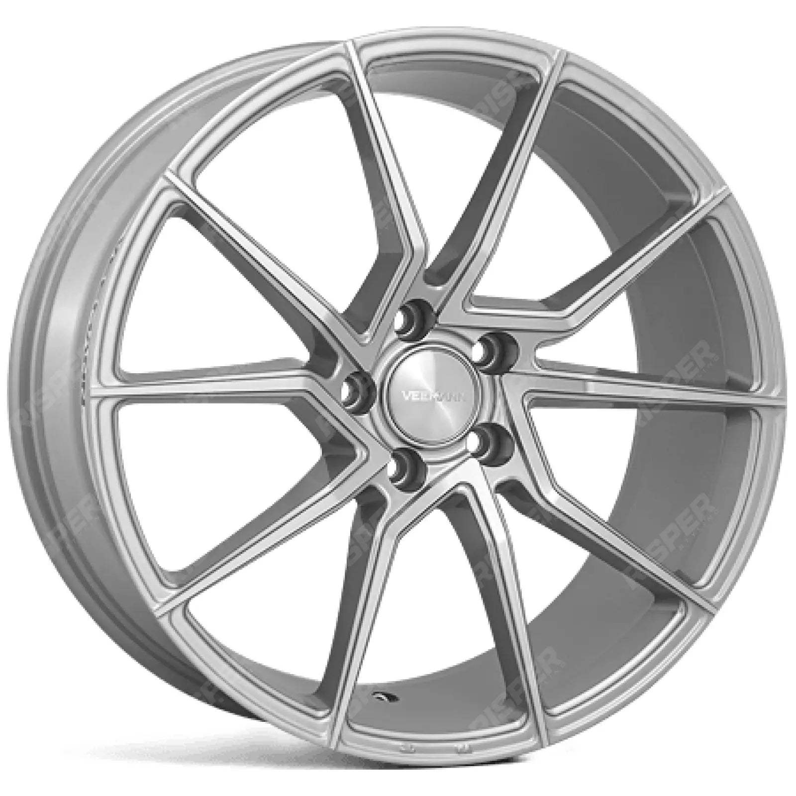 Veemann - V - fs52 Silver Machined 19x8.5 5x112 Main image
