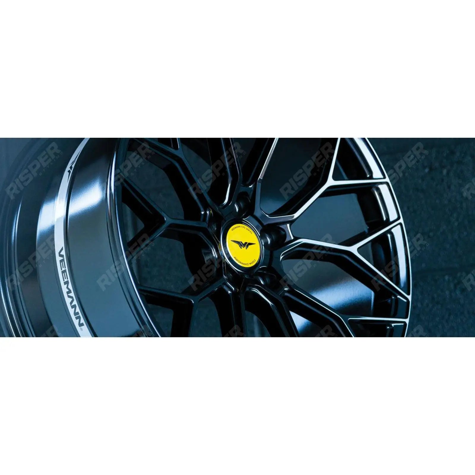 Veemann V - fs66 20 Inch Alloy Wheels 5x112 - Gloss Black - Staggered Set Of 4