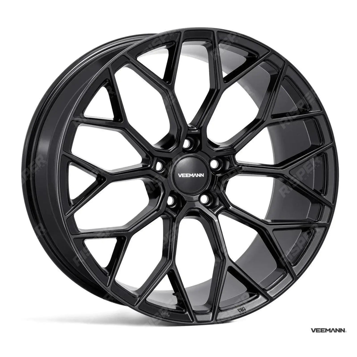 Veemann V - fs66 5x120 20 Inch Alloys Gloss Black - 20x8.5