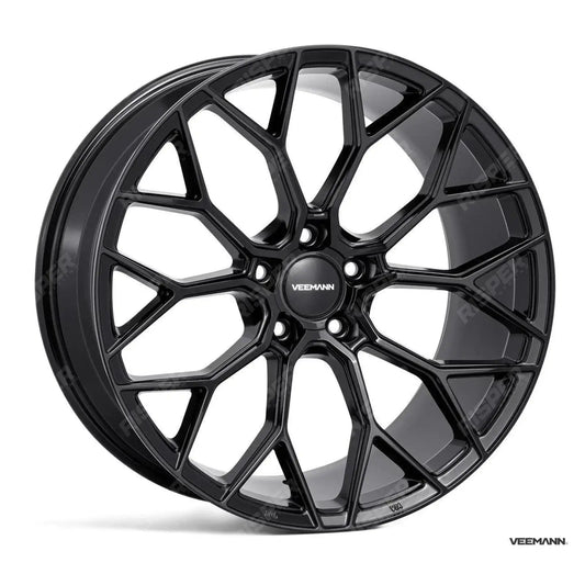 Veemann V - fs66 5x120 20 Inch Alloys Gloss Black - 20x8.5