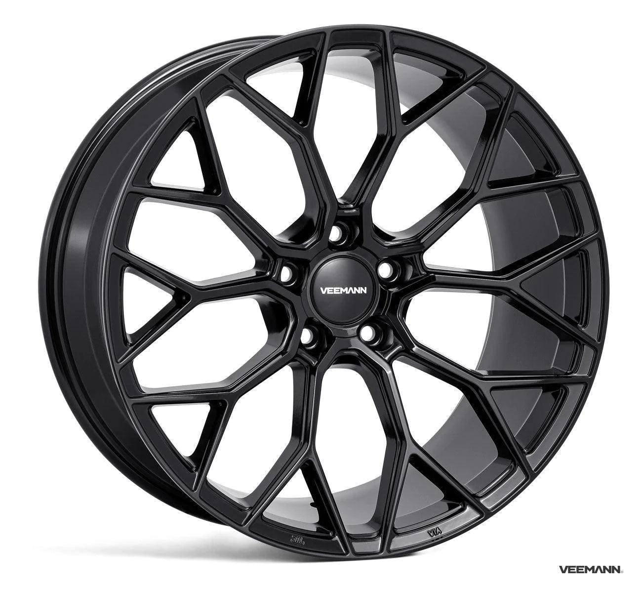 Veemann V - fs66 5x120 20 Inch Alloys Gloss Black - 20x8.5