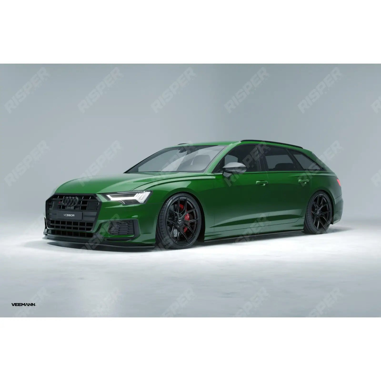 Veemann Vc580r 20 Inch Alloy Wheels - 5x112 - Gloss Black Staggered Set Of 4