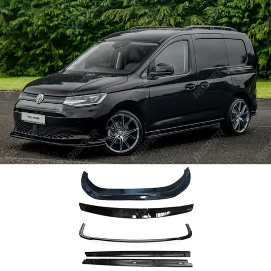 Volkswagen Caddy MK5 2021+ Body Kit In Gloss Black Body Kit