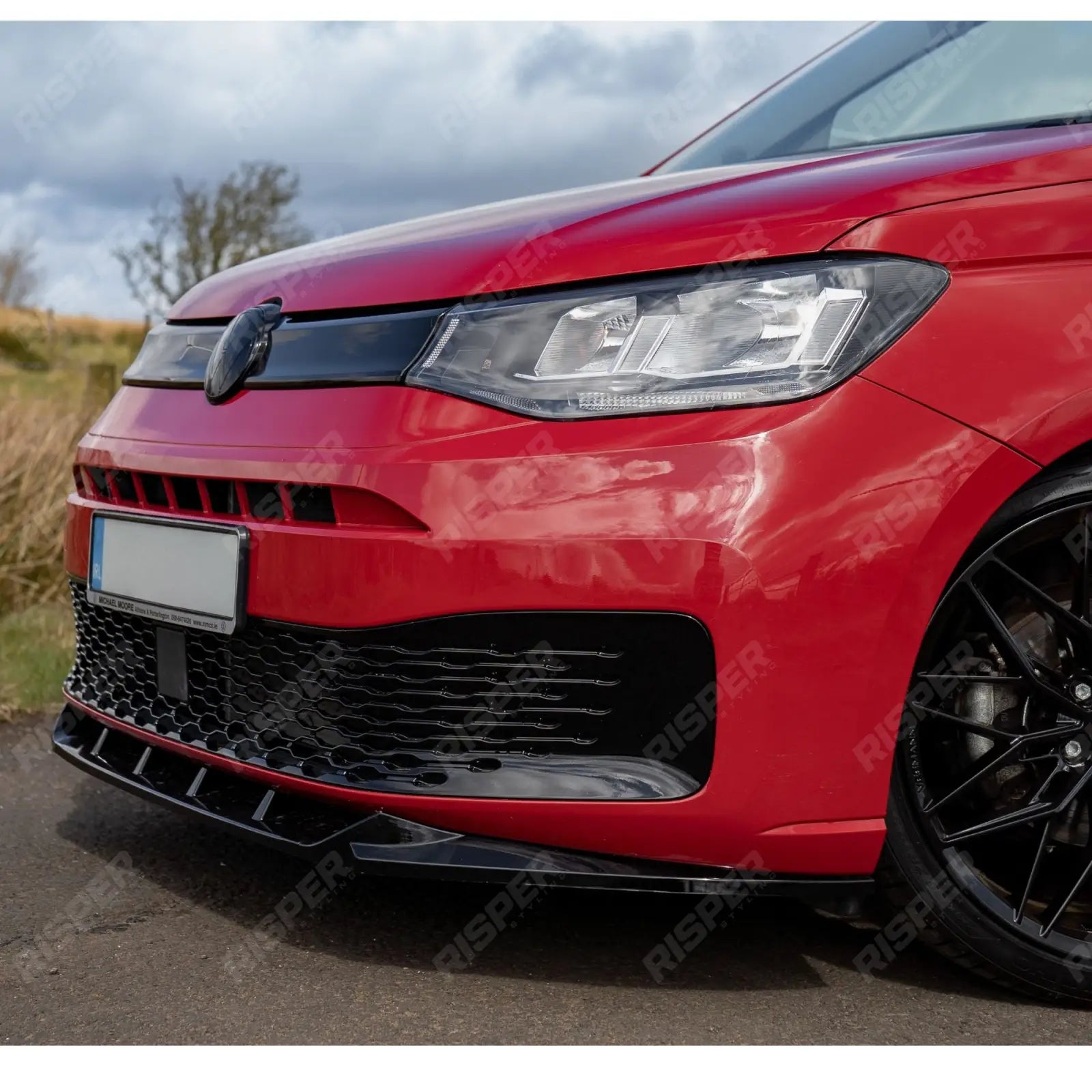 Volkswagen Caddy MK5 2021+ Body Kit In Gloss Black - Aero Kit