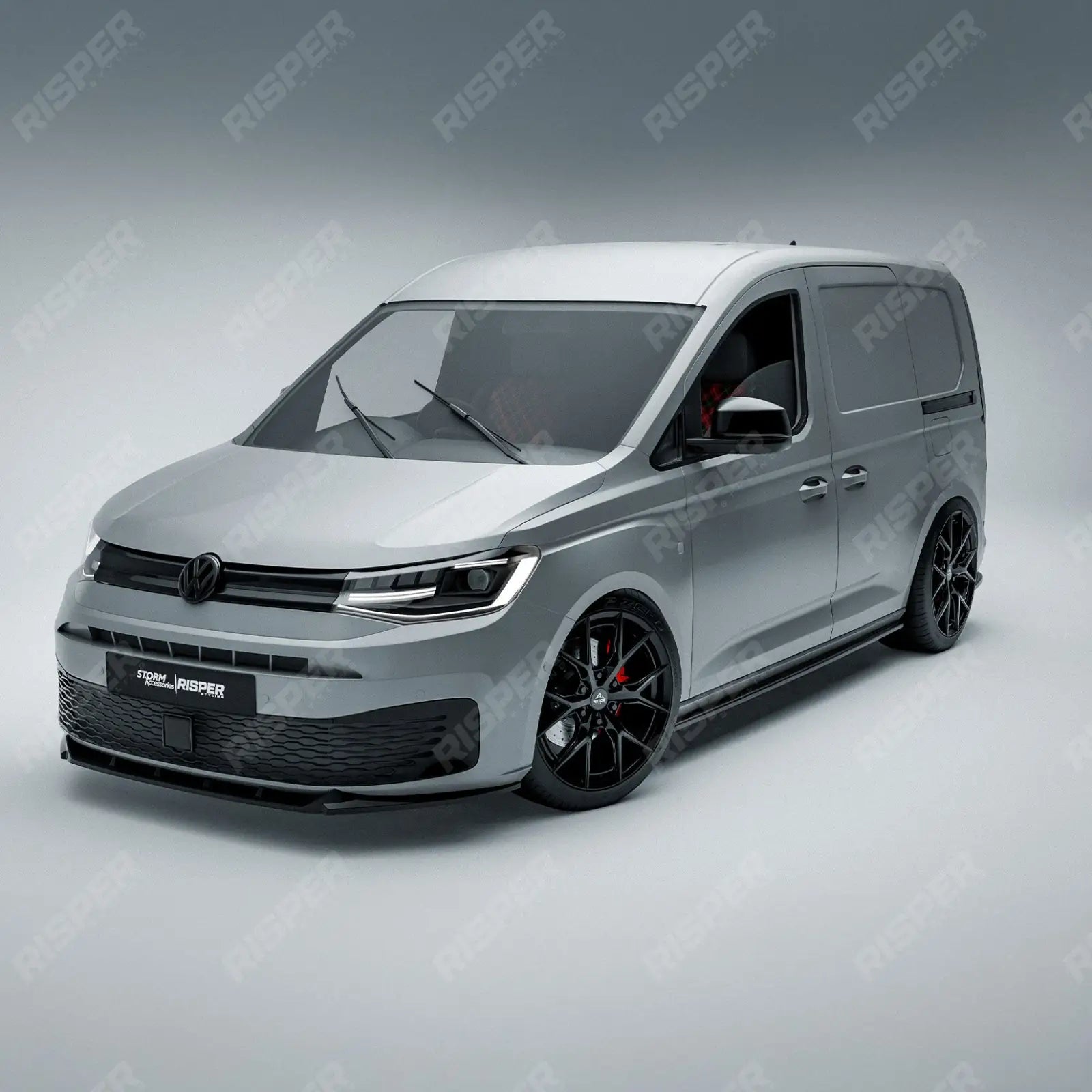 Volkswagen Caddy MK5 2021+ Body Kit In Gloss Black Secondary image