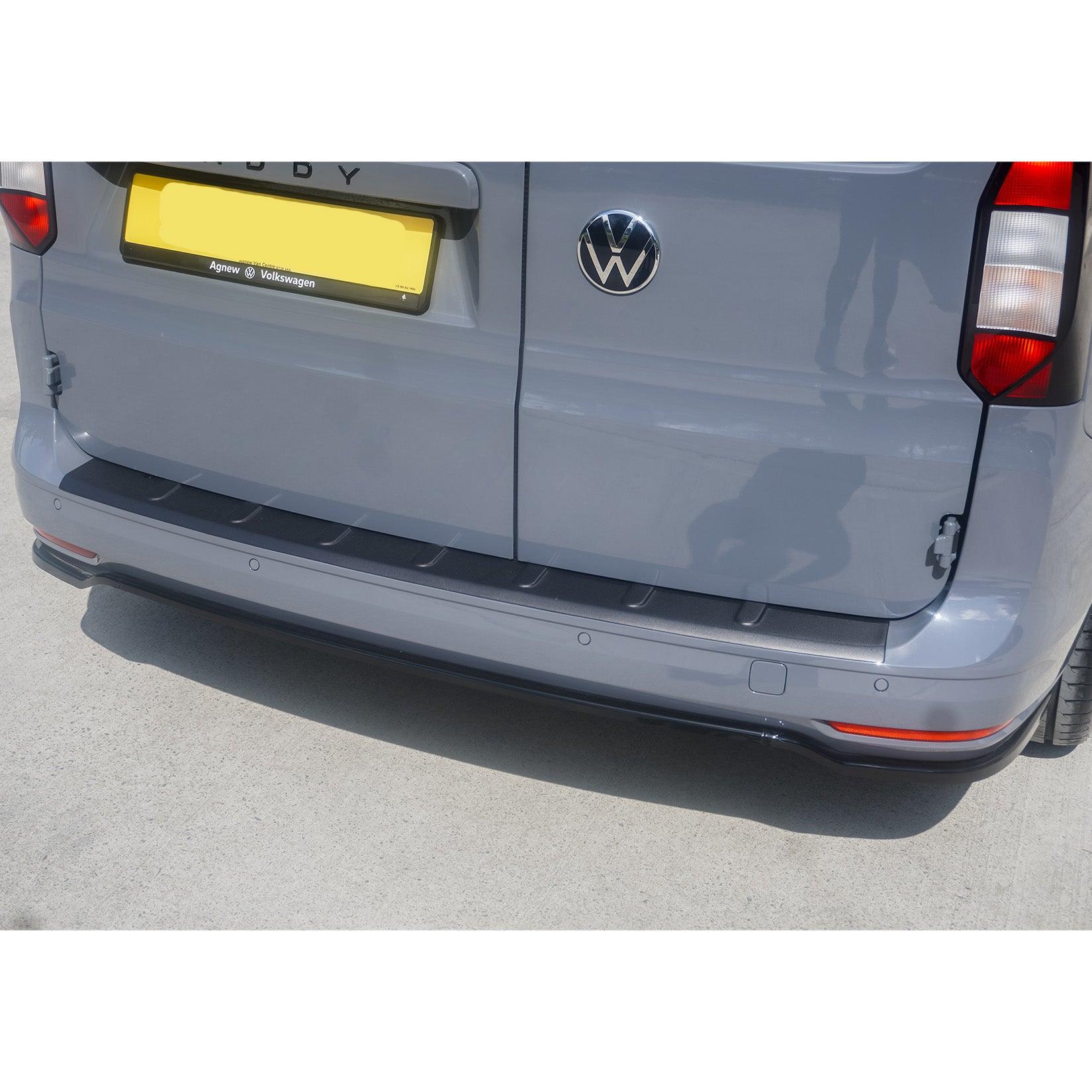 Volkswagen Caddy MK5 2021+ - Rear Bumper Splitter in Gloss Black