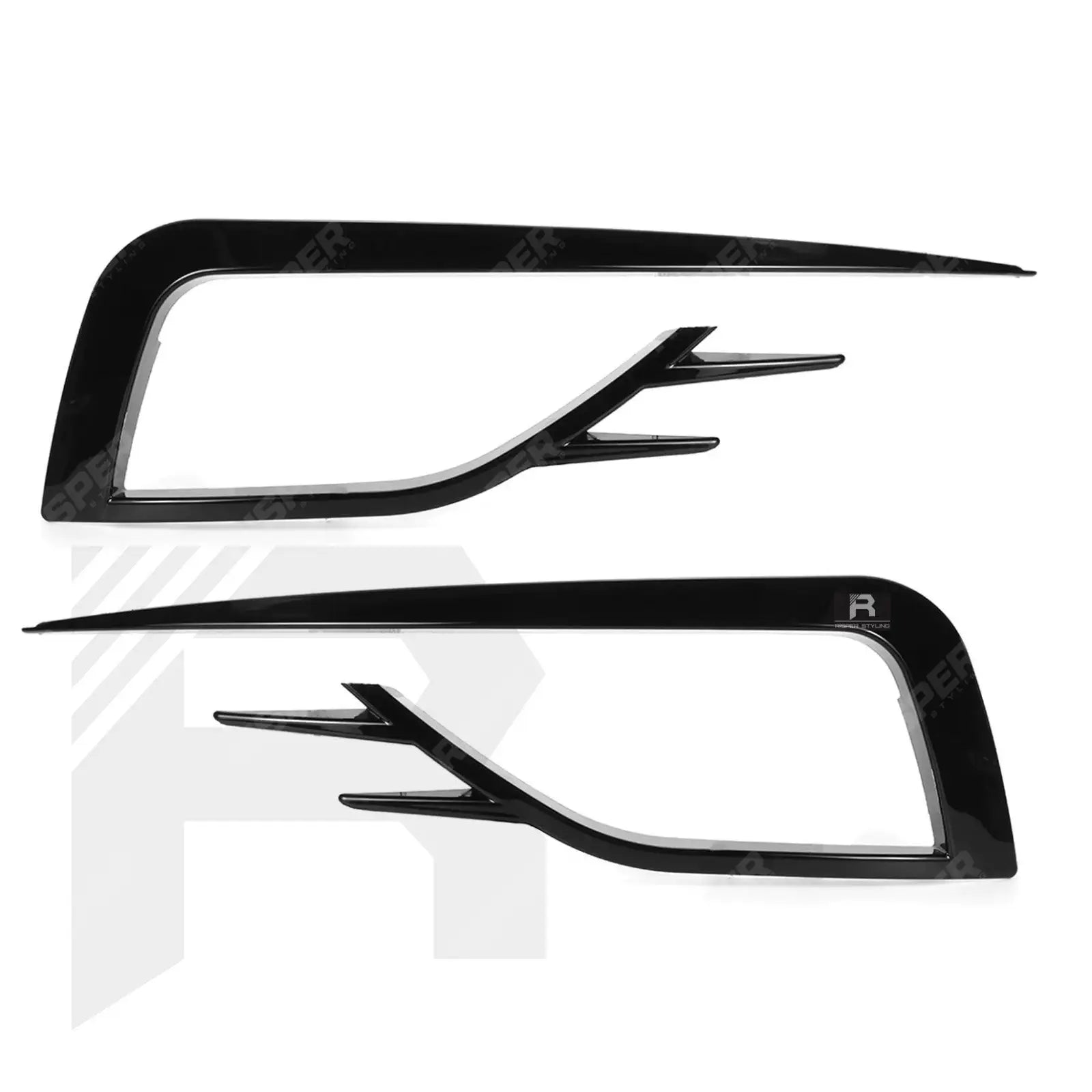 Volkswagen Golf MK7.5 GTI Style Fog Light Blade Surround In Gloss Black