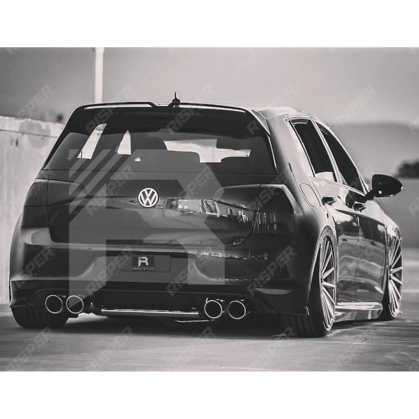Volkswagen Golf MK7/7.5 GTI/GTD/R/GTE 2012 - 2020 - Oettinger Style Rear Spoiler in Gloss Black