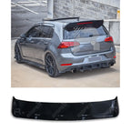 Volkswagen Golf MK7/7.5 GTI/GTD/R/R - Line 2012 - 2020 - Osir Style Rear Spoiler in Gloss Black