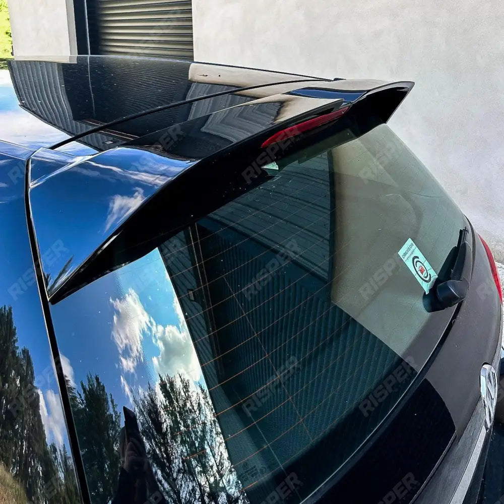 Volkswagen Golf MK7/7.5 TSI/TDI 2012 - 2020 - Oettinger Style Rear Spoiler in Gloss Black