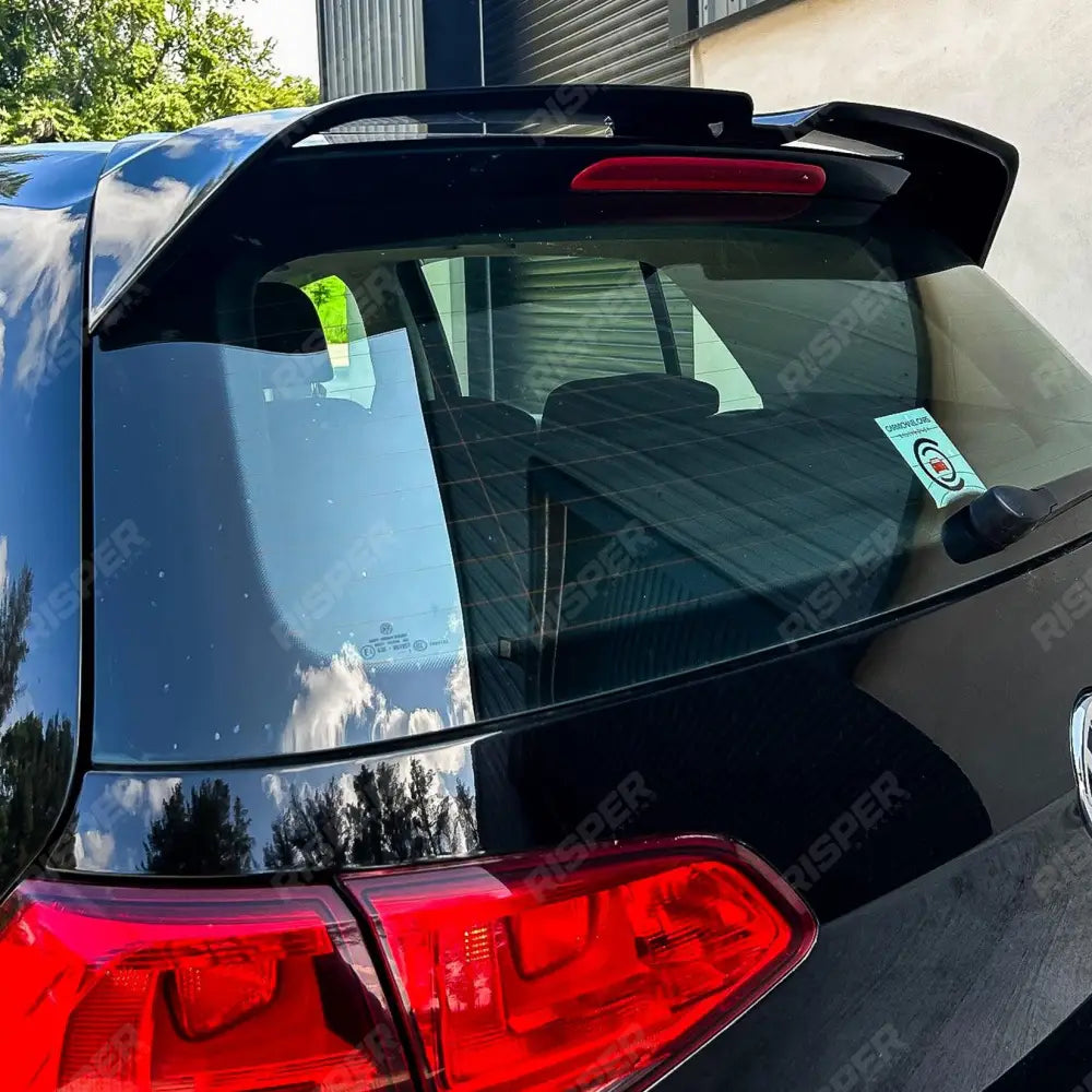 Volkswagen Golf MK7/7.5 TSI/TDI 2012 - 2020 - Oettinger Style Rear Spoiler in Gloss Black