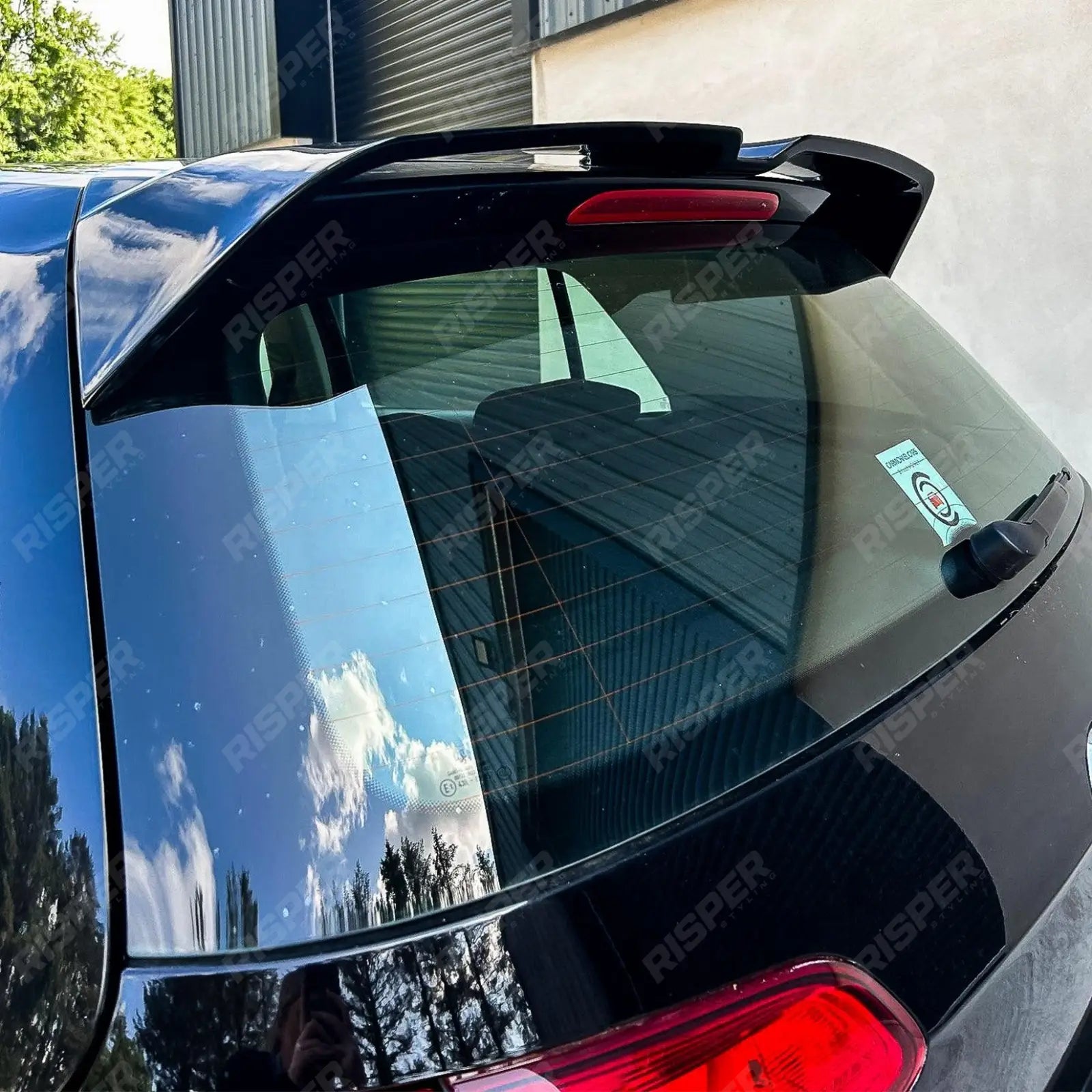 Volkswagen Golf MK7/7.5 TSI/TDI 2012 - 2020 - Oettinger Style Rear Spoiler in Gloss Black