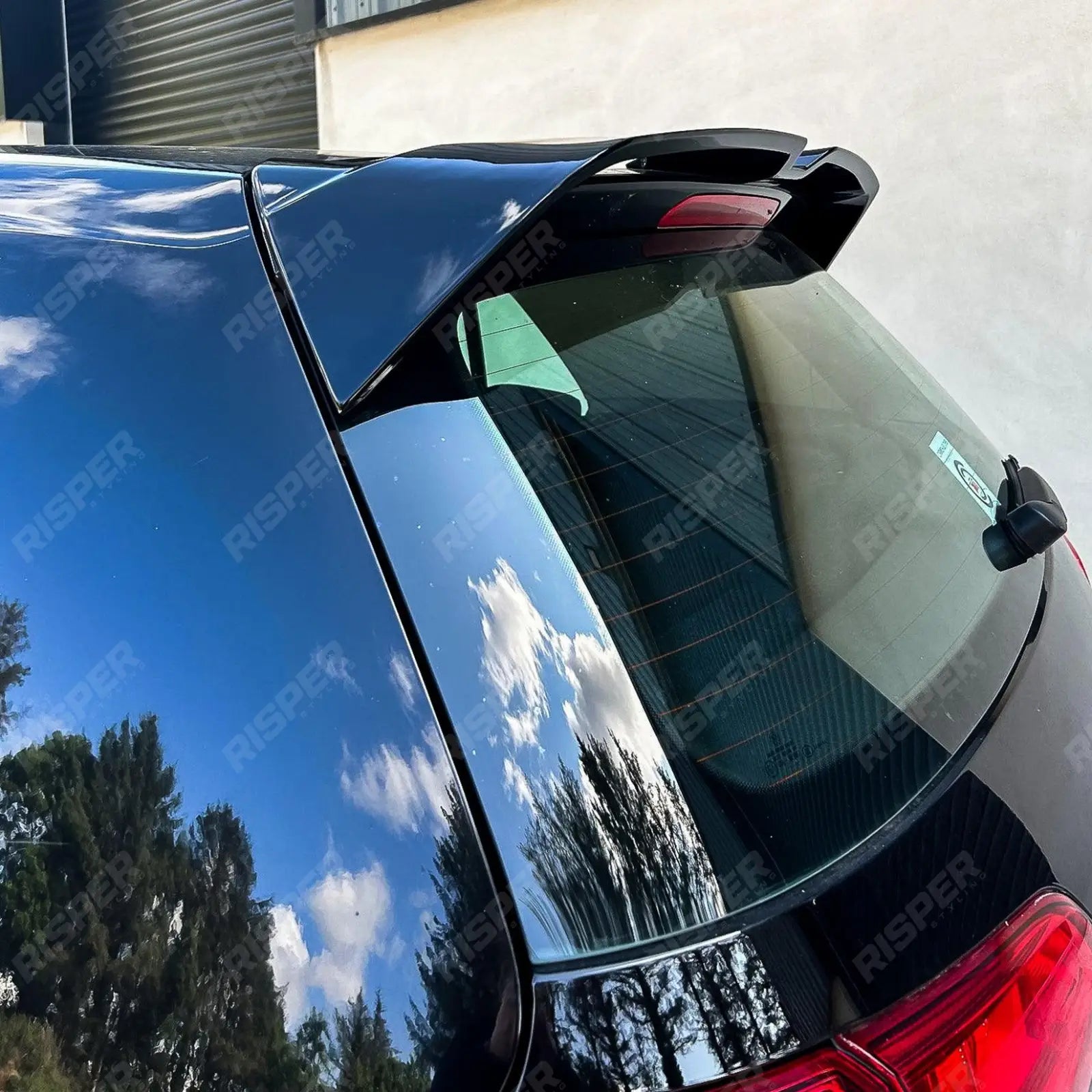 Volkswagen Golf MK7/7.5 TSI/TDI 2012 - 2020 - Oettinger Style Rear Spoiler in Gloss Black