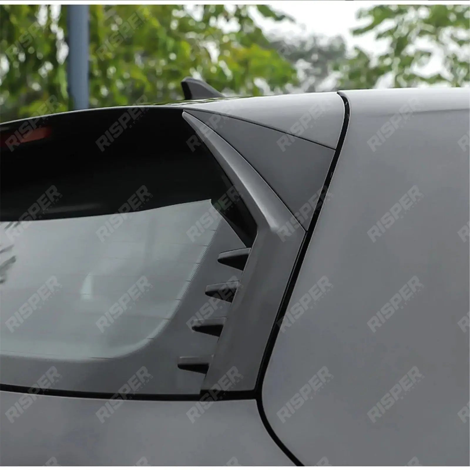 Volkswagen Golf MK8 2020+ - Gloss Black Rear Window Blade Wings