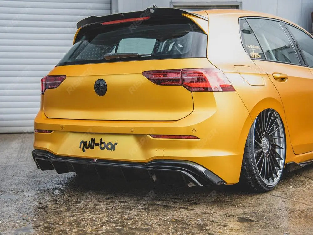 VOLKSWAGEN GOLF MK8 2020+ - MAXTON SPOILER CAP V2 - GLOSS BLACK