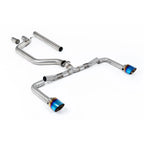 Volkswagen Golf MK8.5 GTi 2024+ 265ps) Milltek Sport OPF Back Exhaust System Race System (Loudest) - Burnt / Blue