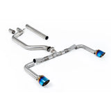 Volkswagen Golf MK8.5 GTi 2024+ 265ps) Milltek Sport OPF Back Exhaust System Race System (Loudest) - Burnt / Blue