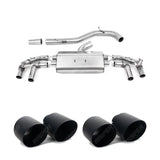 Volkswagen Golf MK8 R 2020-2024 (320ps) Milltek Sport Non Resonated OPF Back Exhaust System Non Resonated (Louder)