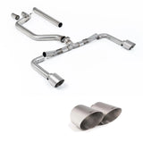 Volkswagen Golf MK8 GTi 2020-2024 (245ps) Milltek Sport OPF Back Exhaust System Race System (Loudest) - Brushed
