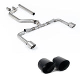 Volkswagen Golf MK8 GTi 2020-2024 (245ps) Milltek Sport OPF Back Exhaust System Race System (Loudest) - Cerakote Black