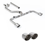 Volkswagen Golf MK8 GTi 2020-2024 (245ps) Milltek Sport OPF Back Exhaust System Race System (Loudest) - Polished Tips