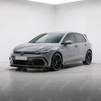 Volkswagen Golf MK8 GTI/GTD/R/R Line 2020+ - Gloss Black 3 - Piece Front Splitter V1