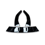 Volkswagen Golf MK8 GTI/GTD/R/R Line 2020+ - Gloss Black 3 - Piece Front Splitter V1