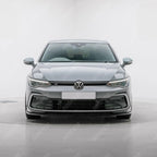Volkswagen Golf MK8 GTI/GTD/R/R Line 2020+ - Gloss Black 3 - Piece Front Splitter V1