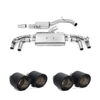 Volkswagen Golf MK8 R 2020-2024 (320ps) Milltek Sport Resonated OPF Back Exhaust System ECE Approved Resonated