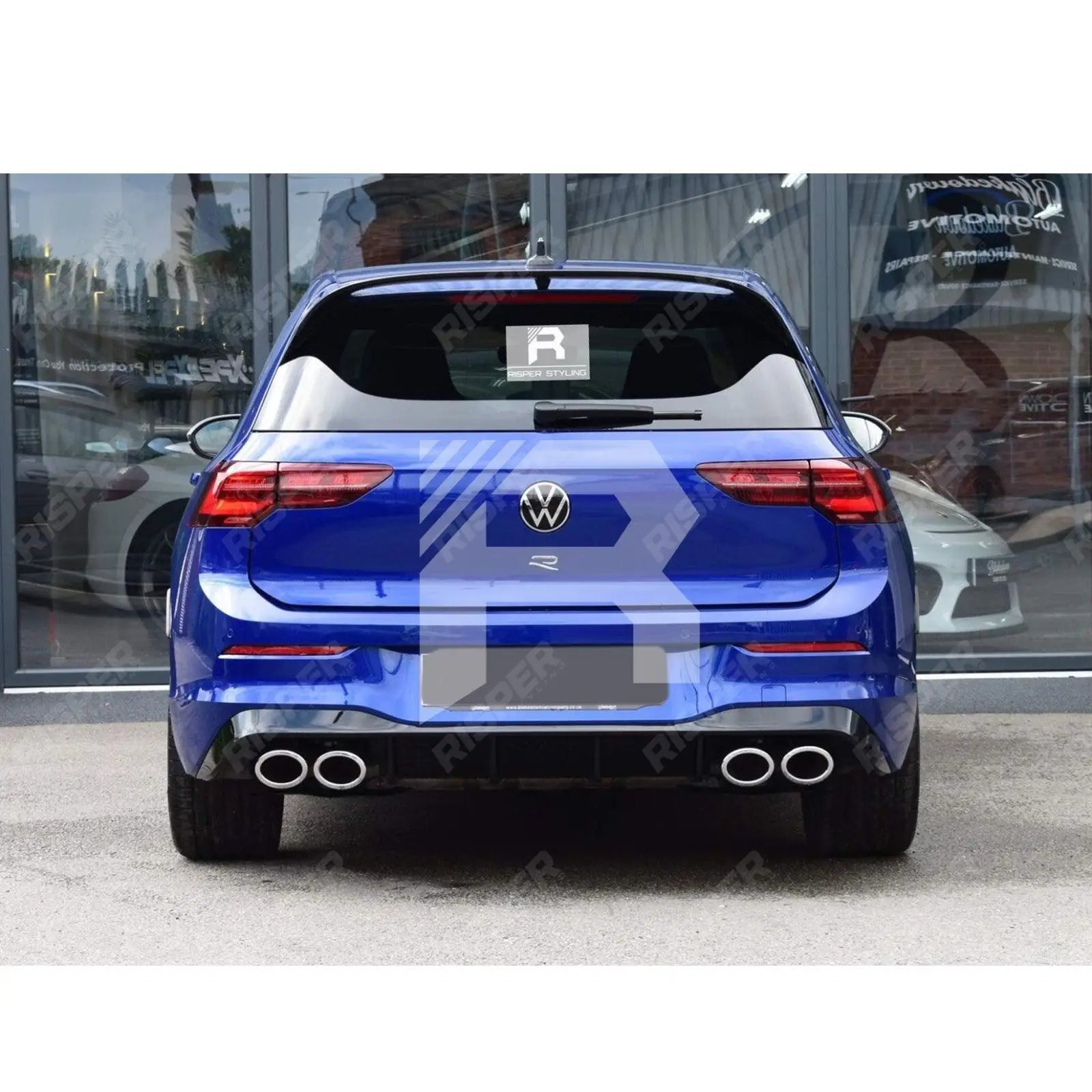 Volkswagen Golf MK8 R/R - Line/GTI 2020+ - Club Sport CS Style Rear Spoiler in Gloss Black