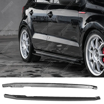 Volkswagen Polo Gti Mk5 2009-2014 Side Skirts in Gloss Black - Side Skirt Splitters
