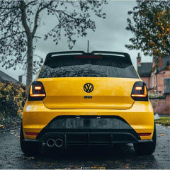 VOLKSWAGEN POLO MK5 6C / 6R 2009-2017 - OETTINGER STYLE REAR SPOILER - GLOSS BLACK - RisperStyling