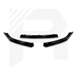 Volkswagen Polo MK5 6R 6C 2009 - 2017 GTI R Front Splitter In Gloss Black