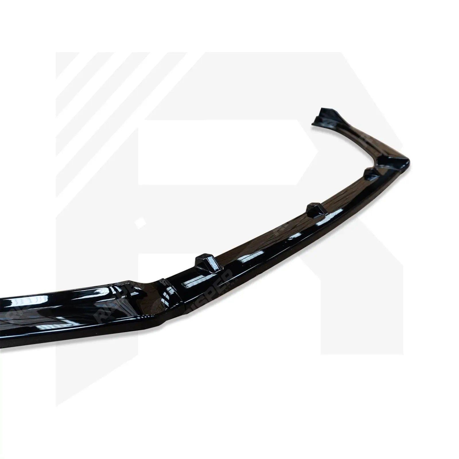 Volkswagen Polo MK5 6R 6C 2009 - 2017 GTI R Front Splitter In Gloss Black