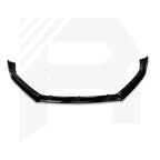 Volkswagen Polo MK5 6R 6C 2009 - 2017 GTI R Front Splitter In Gloss Black